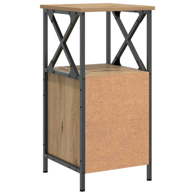 Yöpöytäkaappi artisan oak Ozun 34x35,5x70cm (engineered wood)