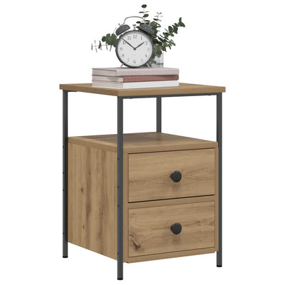 Yöpöytäkaappi artisan oak Carpov 34x35,5x50cm (engineered wood)