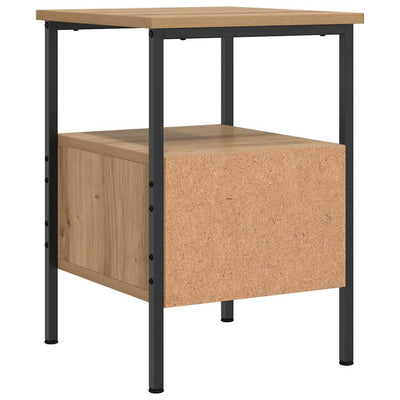 Artesaani tammi yöpöydät Butaru 34x36x50cm (2 kpl puinen)