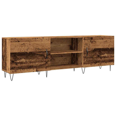 TV-taso vanha puu 150x30x50 cm tekninen puu
