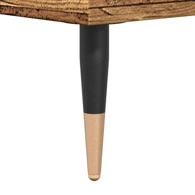 Vanha puu sohvapöytä Titov 60x50x36,5cm (puinen)