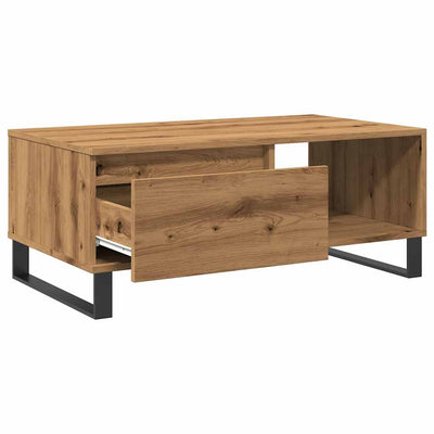 Sohvapöytä artesaani tammi 90x50x36,5 cm tekninen puu