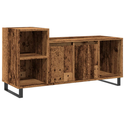 TV-taso vanhaa puuta 100x35x55 cm tekninen puu