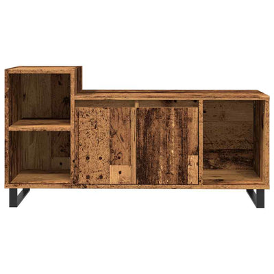 TV-taso vanhaa puuta 100x35x55 cm tekninen puu