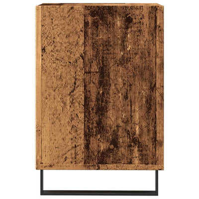 TV-taso vanhaa puuta 100x35x55 cm tekninen puu