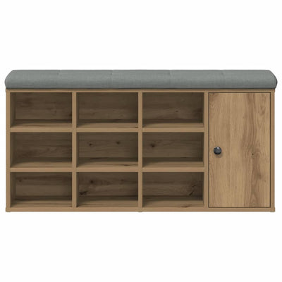 kenkäpenkki Artisan Oak 102x32x50 cm Engineered Wood