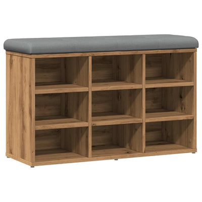 kenkäpenkki Artisan Oak 82x32x50 cm Engineered Wood