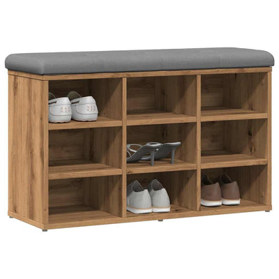 kenkäpenkki Artisan Oak 82x32x50 cm Engineered Wood