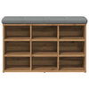 kenkäpenkki Artisan Oak 82x32x50 cm Engineered Wood