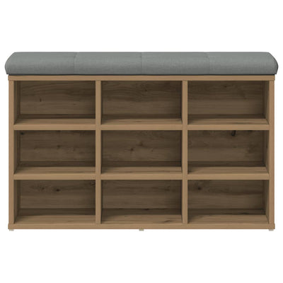 Kenkäpenkki artisan oak Coteata 82x32x50cm (engineered wood)