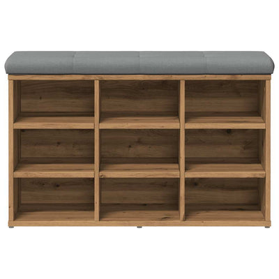 kenkäpenkki Artisan Oak 82x32x50 cm Engineered Wood