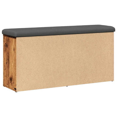 Kenkäteline vanha puu 102x32x50 cm tekninen puu