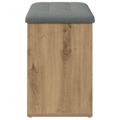 Kenkäpenkki artisan oak Elder 82x32x45,5cm (engineered wood)
