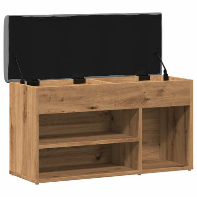 kenkäpenkki Artisan Oak 82x32x45,5 cm Engineered Wood