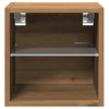 TV-seinäkaappi LED-valoilla Artisan Oak 30x28,5x30 cm