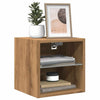 TV-seinäkaappi LED-valoilla Artisan Oak 30x28,5x30 cm