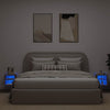 TV-seinäkaapit LED-valoilla 2 kpl Artisan Oak 30x28,5x30 cm