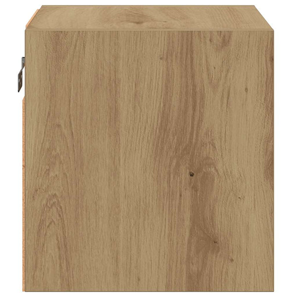 TV-seinäkaapit LED-valoilla 2 kpl Artisan Oak 30x28,5x30 cm