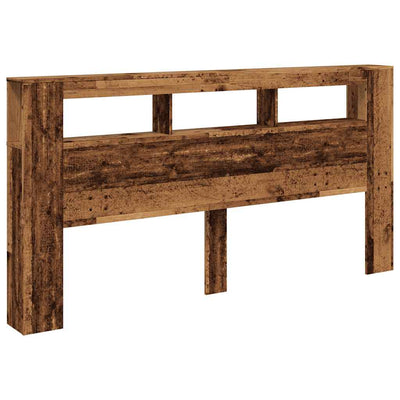 Sängynpääty led-valot Dionisios 200x18,5x103,5cm (puinen)