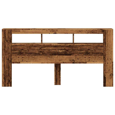 Sängynpääty led-valot Dionisios 200x18,5x103,5cm (puinen)