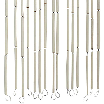 Hyönteisoviverho Bambuprintti 100x220 cm Bambu