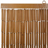 Hyönteisoviverho palmukuvio Penilope 90x220cm (bambu)