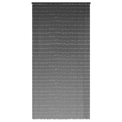 Hyönteisoviverho Tummanharmaa 90x220 cm Bambu