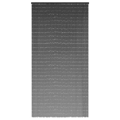 Tummanharmaa hyönteisoviverho Petcov 100x200cm (bambu)