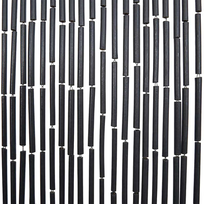 Tummanharmaa hyönteisoviverho Petcov 100x200cm (bambu)