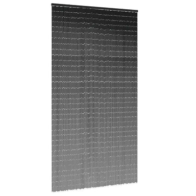 Hyönteisoviverho Tummanharmaa 120x220 cm Bambu