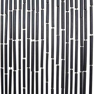 Hyönteisoviverho Tummanharmaa 120x220 cm Bambu