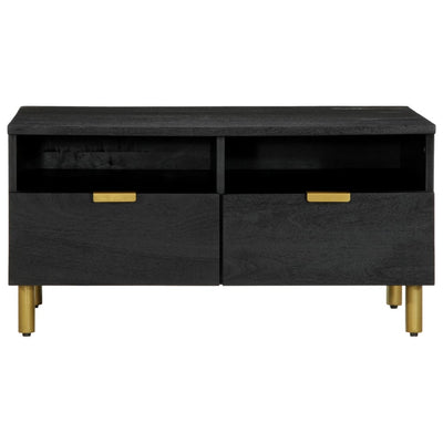 Musta sohvapöytä Frimont 80x54x40cm (puinen)