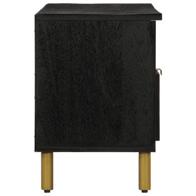 TV-kaappi musta 100x33x46 cm tekninen puu