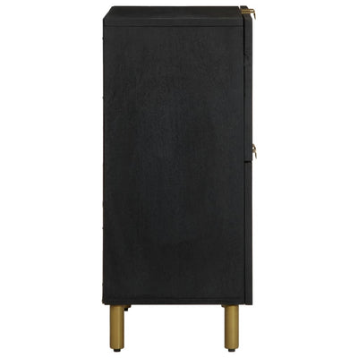 senkki Musta 60x33x75 cm suunniteltu puu