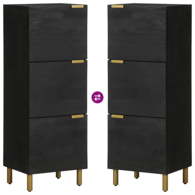 Musta ylälevy Dock 40x33x110cm (suunniteltu puu)