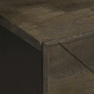 Musta yöpöydät Birceanu 40x33x46cm (2 kpl, mangopuu)