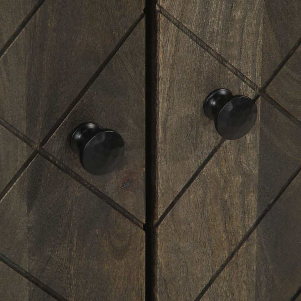 Musta senkki Serbanoiu 60x33x75cm (mangopuu)