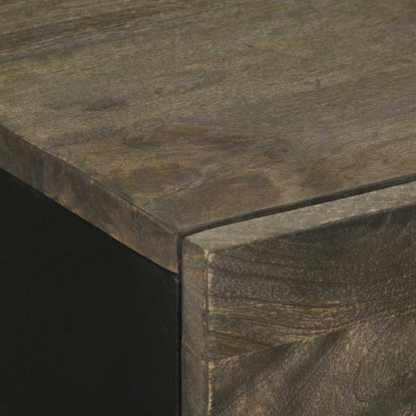 Musta senkki Helyn 60x33x75cm (mangopuu)