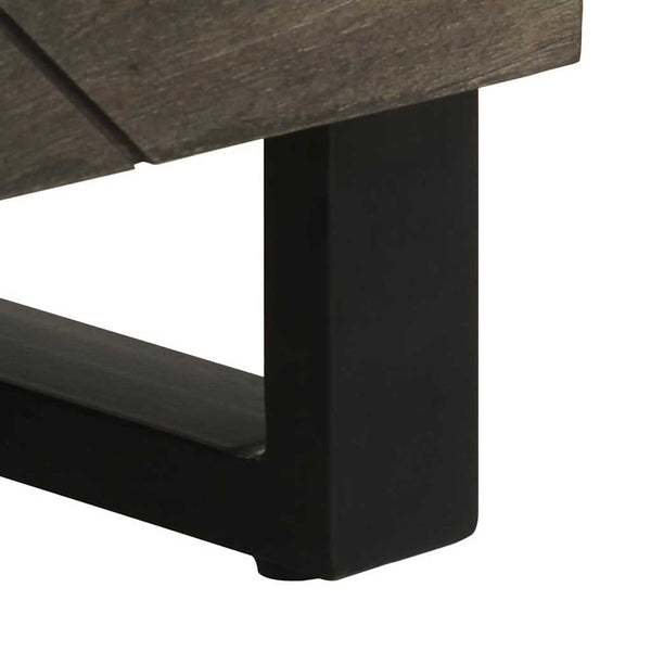 Musta senkki Helyn 60x33x75cm (mangopuu)