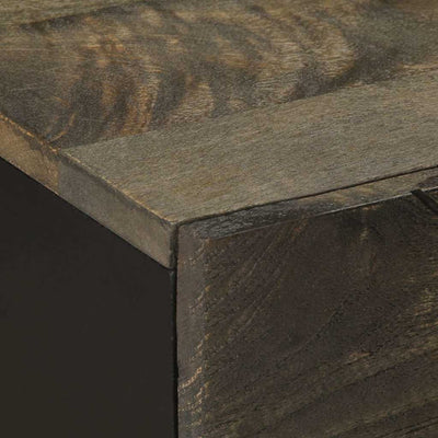 Musta yöpöytä Katalina 50x33x60cm (mangopuu)