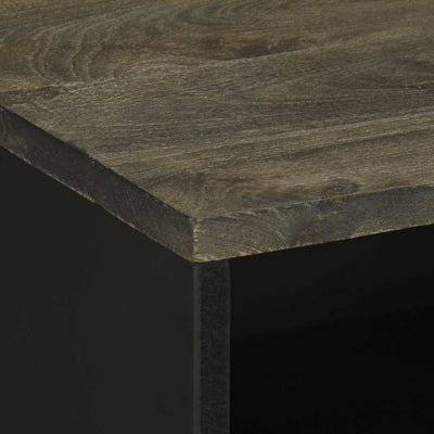 Musta yöpöytä Berar 50x33x62cm (mangopuu)