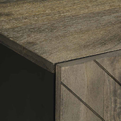 Musta tv-taso Williamss 105x33x46cm (mangopuu)