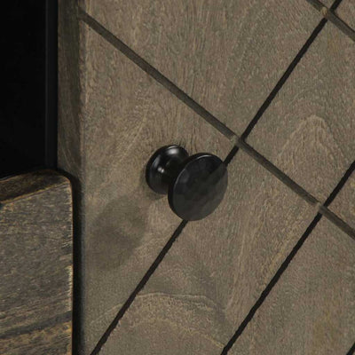 Musta tv-taso Williamss 105x33x46cm (mangopuu)