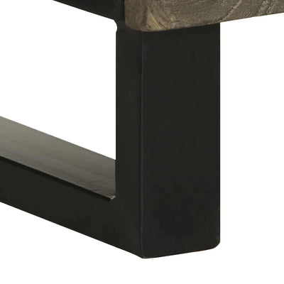 Musta kylpyhuoneen kaappi Etnica 38x33x160cm (mangopuu)