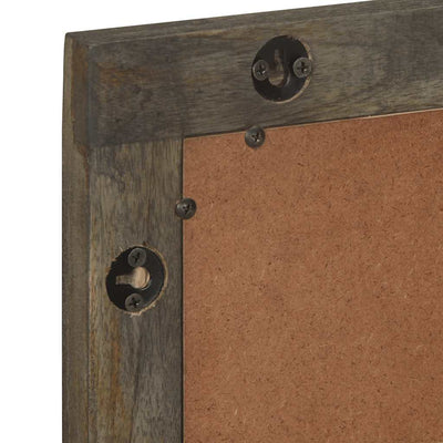 Harmaa kylpyhuonepeili Tavuc 50x3x70cm (massiivipuu mango)