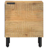 Yöpöytäkaapit 2 kpl Ruskea 40x33x46 cm Massiivipuu Mango