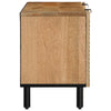 TV Kaappi Ruskea 105x33x46 cm Massiivipuu Mango