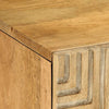 TV Kaappi Ruskea 105x33x46 cm Massiivipuu Mango
