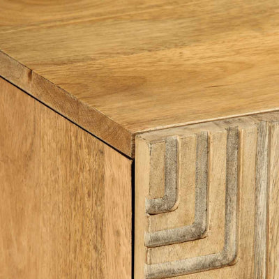 Ruskea tv kaappi Jeca 105x33x46cm (massiivipuu mango)