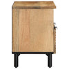 TV Kaappi Ruskea 70x33x46 cm Massiivipuu Mango
